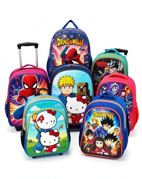 Mochilas de Personajes y Personalizadas