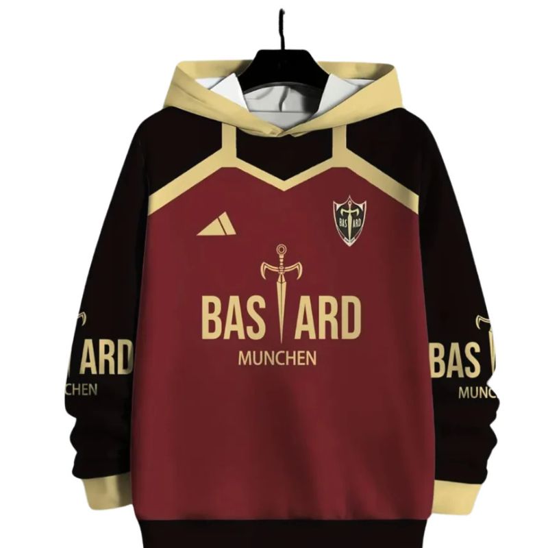 Canguro Felpa Ligero Bluelock Kaiser Bastard Anime FRENTE