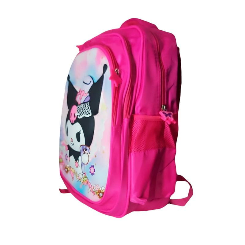 Mochila 3d Escolar Tres Cierres Kuromi