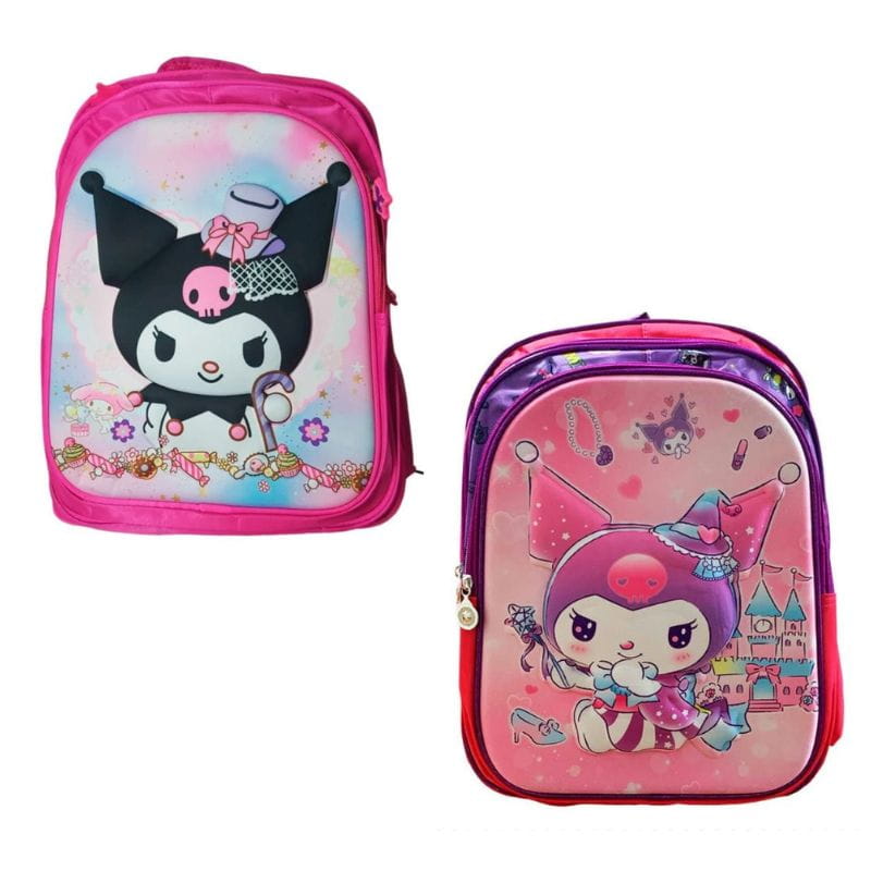 Mochila 3d Escolar Tres Cierres Kuromi el regalo perfecto
