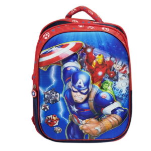 Mochila 3d Escolar Tres Cierres Marvel Superheroes