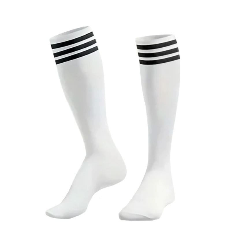 Medias de Futbo medias deportivas para Niño Blanco (1)
