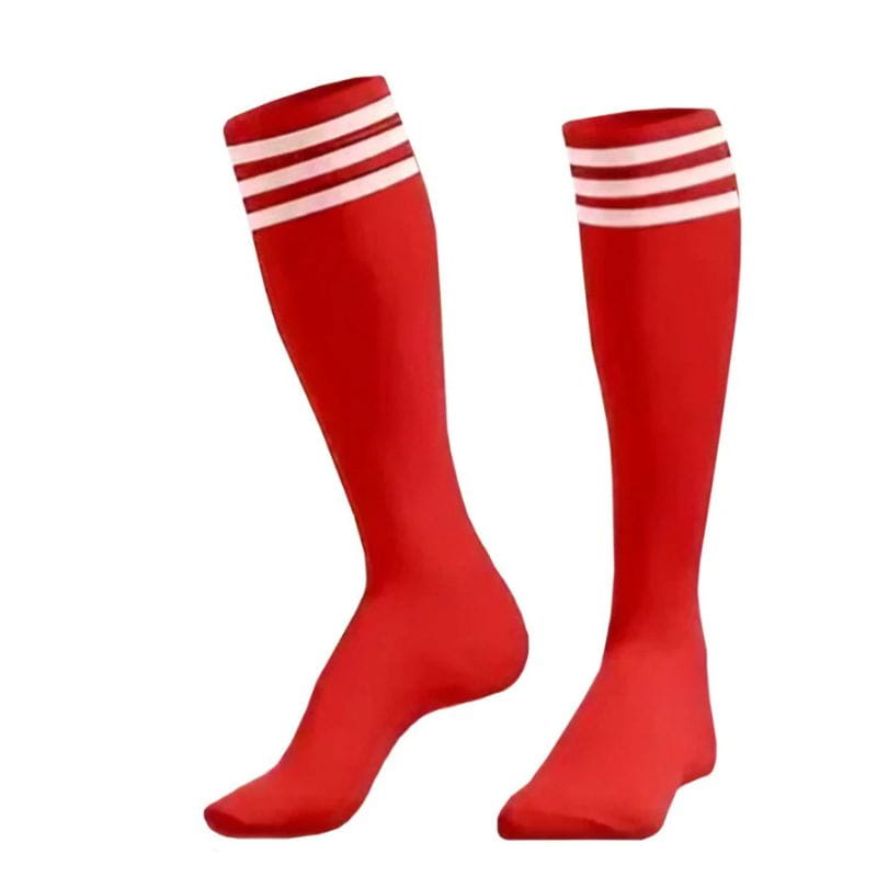 Medias de Futbo medias deportivas para Niño Rojas (1)