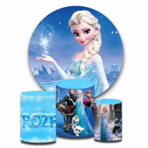 Decoración Frozen Sublimada – Kit Fundas y Aro El Regalo Perfecto