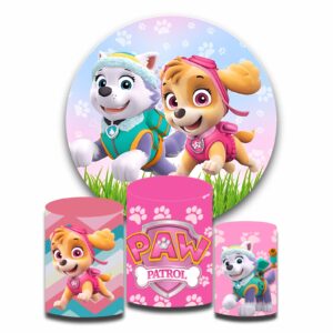 Decoración Paw Patrol Sublimada – Kit Fundas y Aro El Regalo Perfecto
