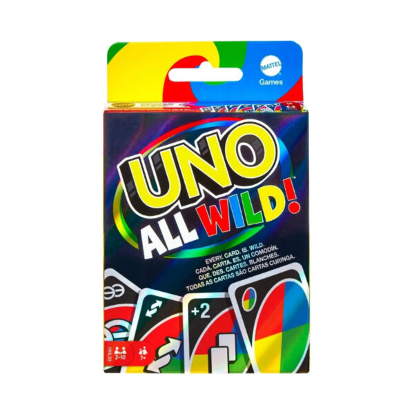 Juego Mattel Mazo de Cartas Uno Wild El regalo Perfecto