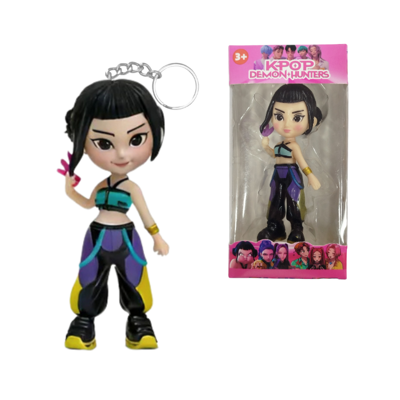 Llavero Zoey de colección Guerreras Kpop - Demon Hunters El Regalo Perfecto
