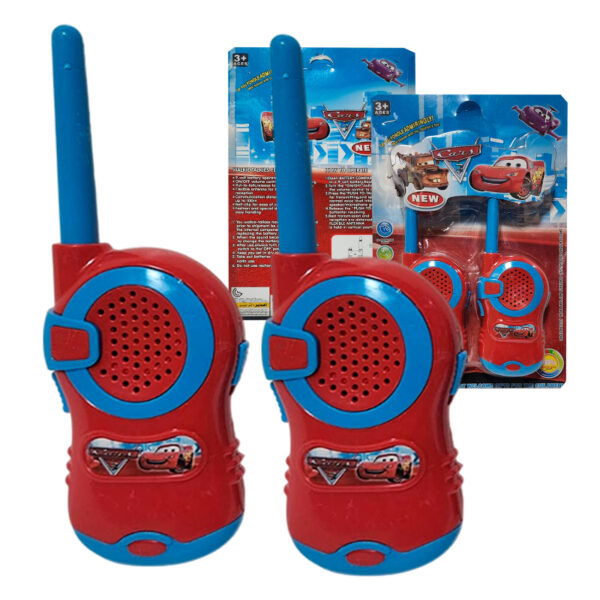 Walkie Talkie Cars Infantil Radio Handy set X 2 El Regalo Perfecto
