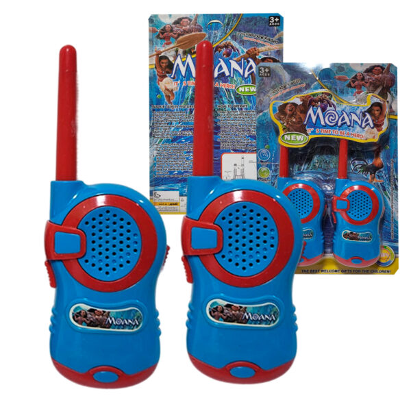 Walkie Talkie Moana Infantil Radio Handy set X 2 El Regalo Perfecto