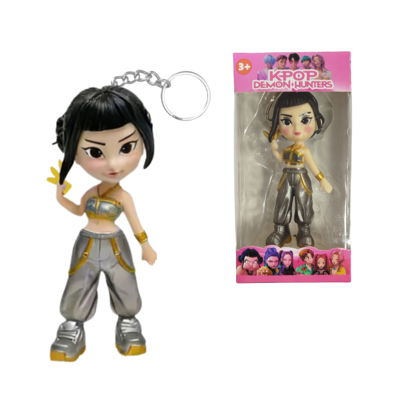 Llavero Zoey de colección Guerreras Kpop - Demon Hunters El Regalo Perfecto