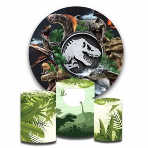 kit decoración Jurassic Park, fundas cilindros Jurassic Park El Regalo Perfecto