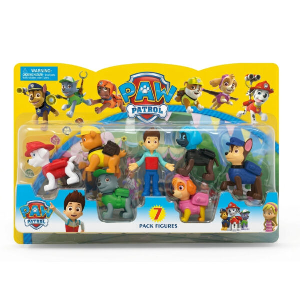 muñecos paw patrol patrulla canina 7 figuras
