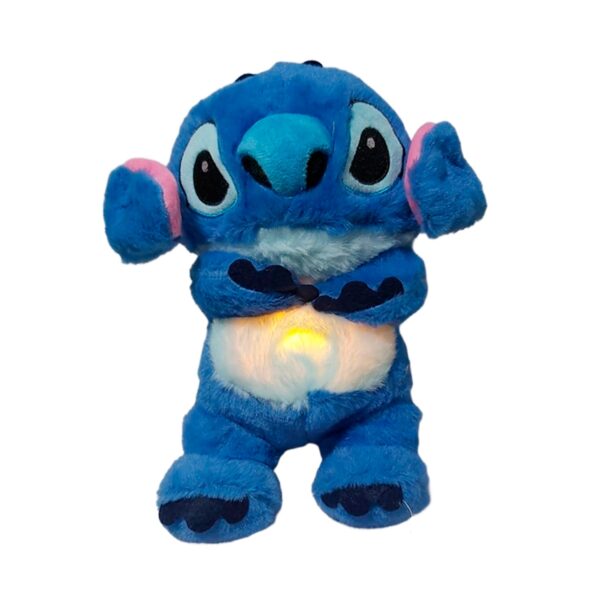 peluche de stitch respiración y luz– lilo & stitch