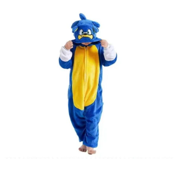 pijama niños sonic kigurumi en polar