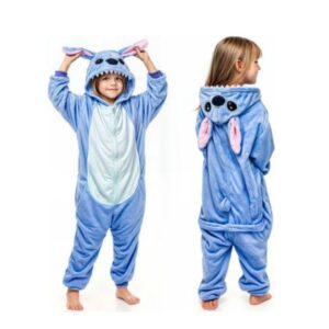pijama para niños de stitch kigurumi en polar